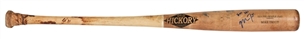 2011 Mike Trout Game Used and Signed Debut Season Old Hickory Bat (PSA/DNA GU 10) Trout LOA
